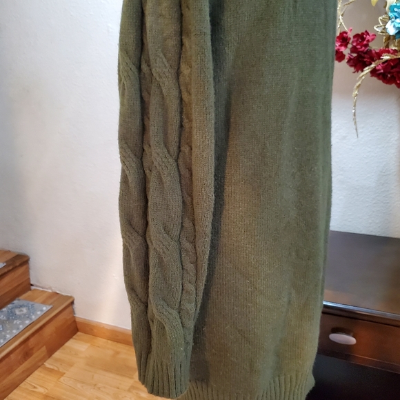 ELOQUII Elements Women's Plus Size Cable Knit Sweater Dress size 18/20 - Picture 6 of 7
